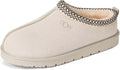 Genuine Suede Slippers for Women with Memory Foam - Cozy Style