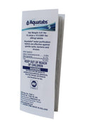 Aquatabs 49mg Water Purification Tablets (100 Pack) - Portable Water