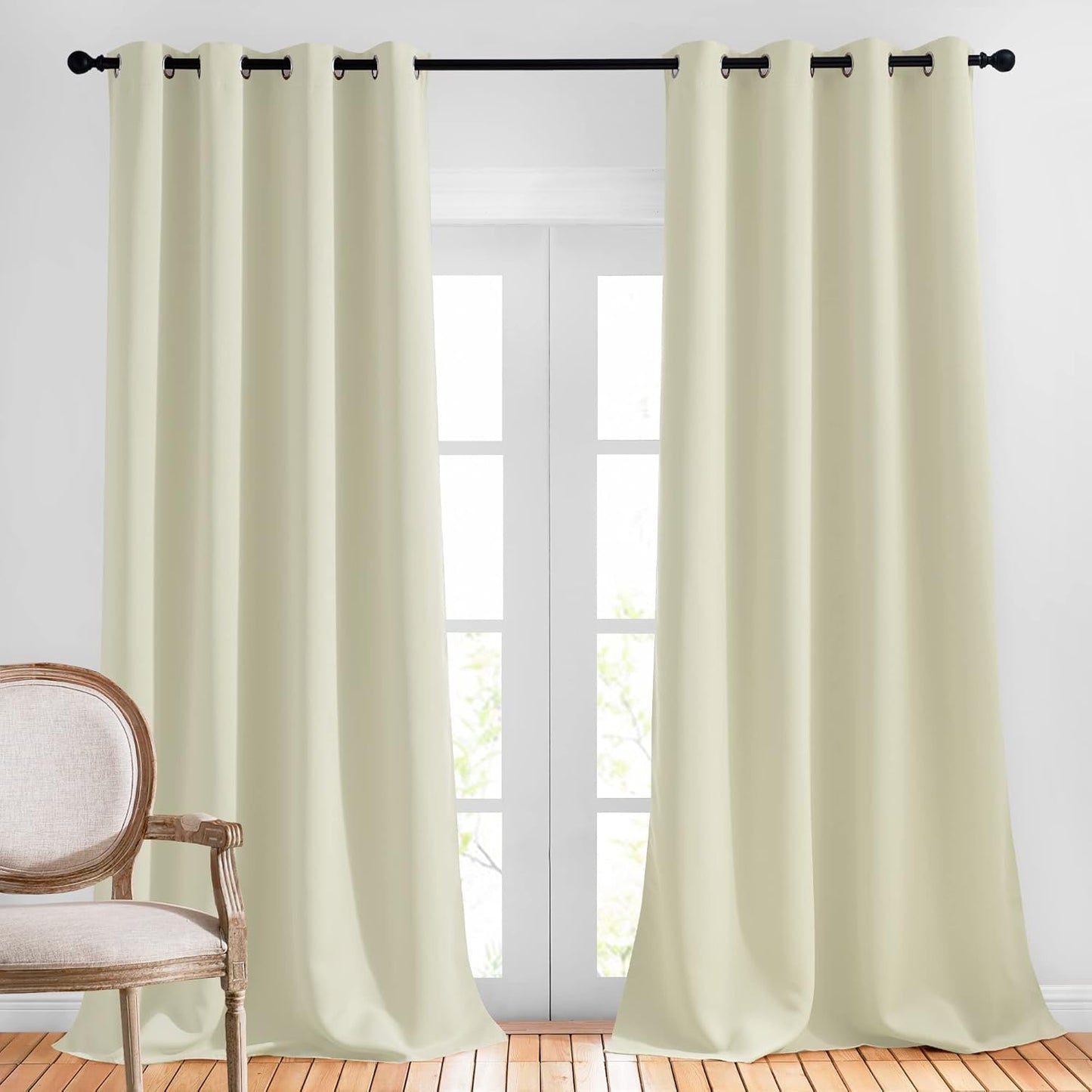 NICETOWN Light Blocking Curtains for Elegant Room Darkening