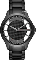 Timeless Sophistication: Armani Exchange Black Steel Watch AX2189