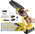 Mini Chainsaw Cordless 6-Inch for Easy Wood Cutting and Trimming