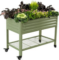 Rolling Elevated Raised Garden Bed V Series 2 ft x 4 ft - Elevated