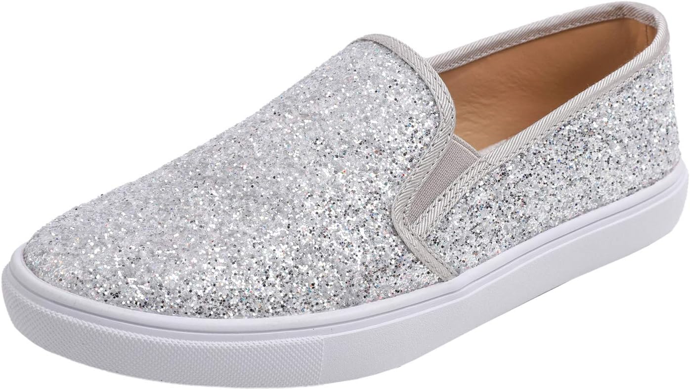 FEVERSOLE Women's Fashion Slip-On Sneakers for Casual Style