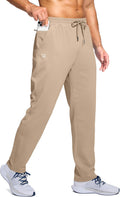 G Gradual Men's Fleece Lined Joggers - Warm Winter Sweatpants