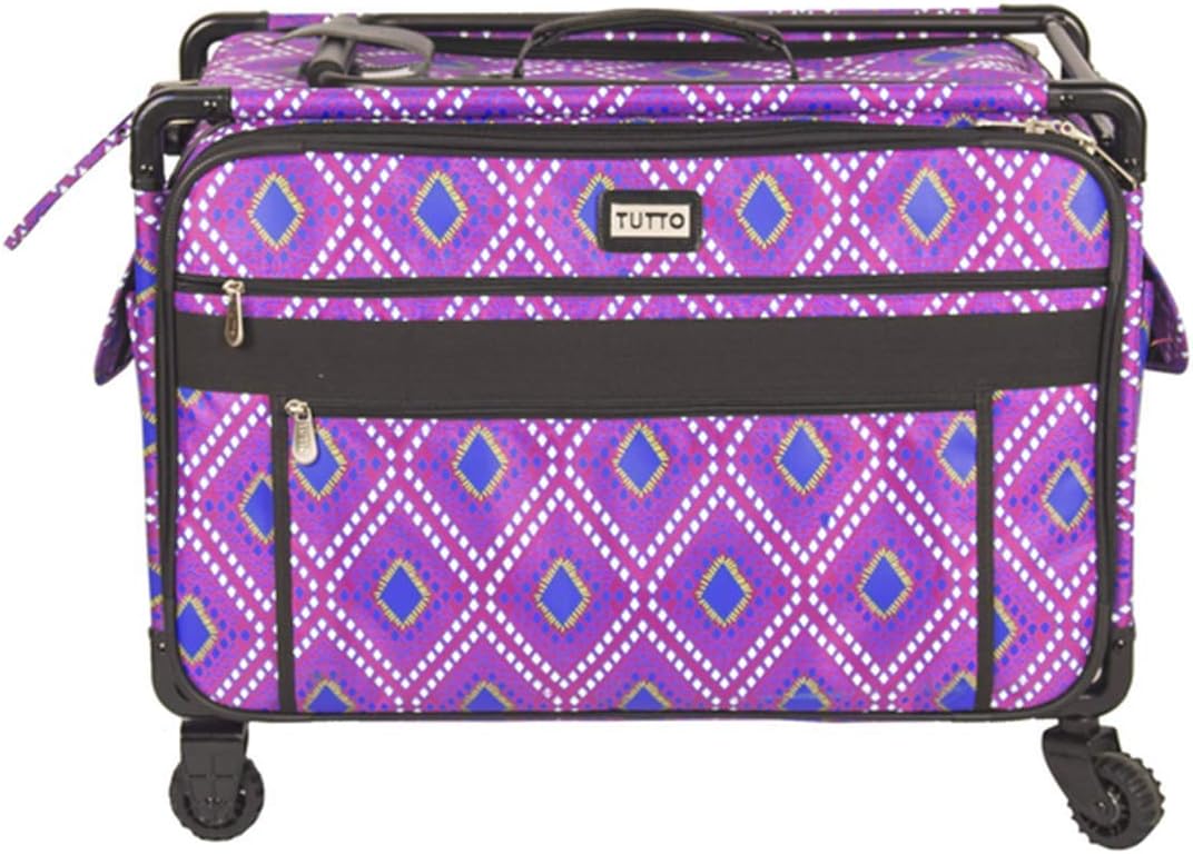 Tutto Machine On Wheels in Blush Pink Diamond for Easy Transport
