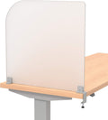 Desk Divider for Students and Desk Privacy Panel - Frosted Acrylic