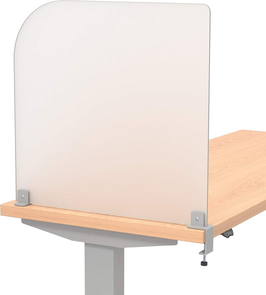 Desk Divider for Students - Frosted Acrylic Privacy Panel