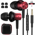 3.5mm Jack Earbuds Magnetic Wired Earphone - Hifi Bass Stereo