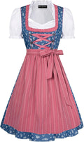 Authentic Oktoberfest Carnival Costumes for Women Dirndl Dress