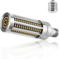 DragonLight 50W Corn LED Bulb 350W Equivalent - Fanless Bright Warm