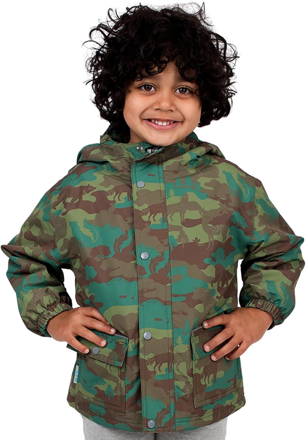 Waterproof Fleece Lined Rain Jacket for Kids - Cozy Protection