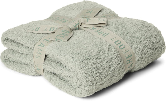 Barefoot Dreams CozyChic Sage Green Baby Blanket