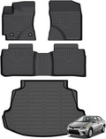 Floor Mats & Cargo Liner for Toyota Corolla 2019-2014 Sedan - All
