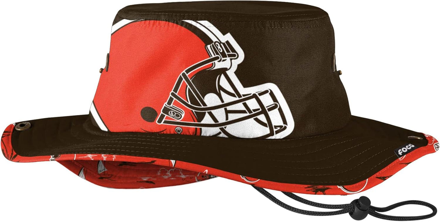 NFL Team Cropped Big Logo Sport Outdoor Sun Bucket Hat Review