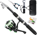 6.9ft Telescopic Fishing Rod and Reel Combo for Enthusiasts