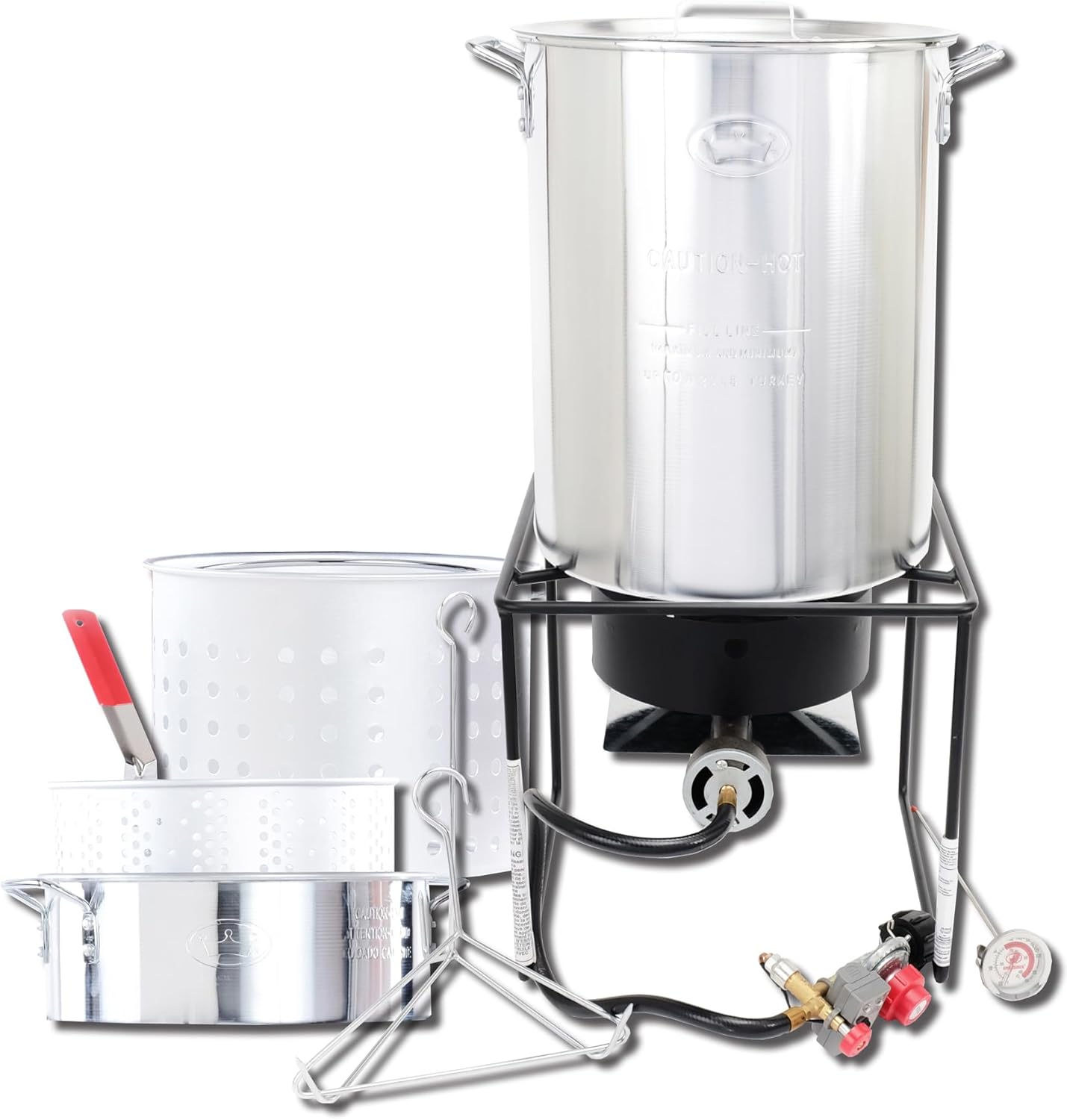 King Kooker Propane Outdoor Fry Boil Package with 2 Pots