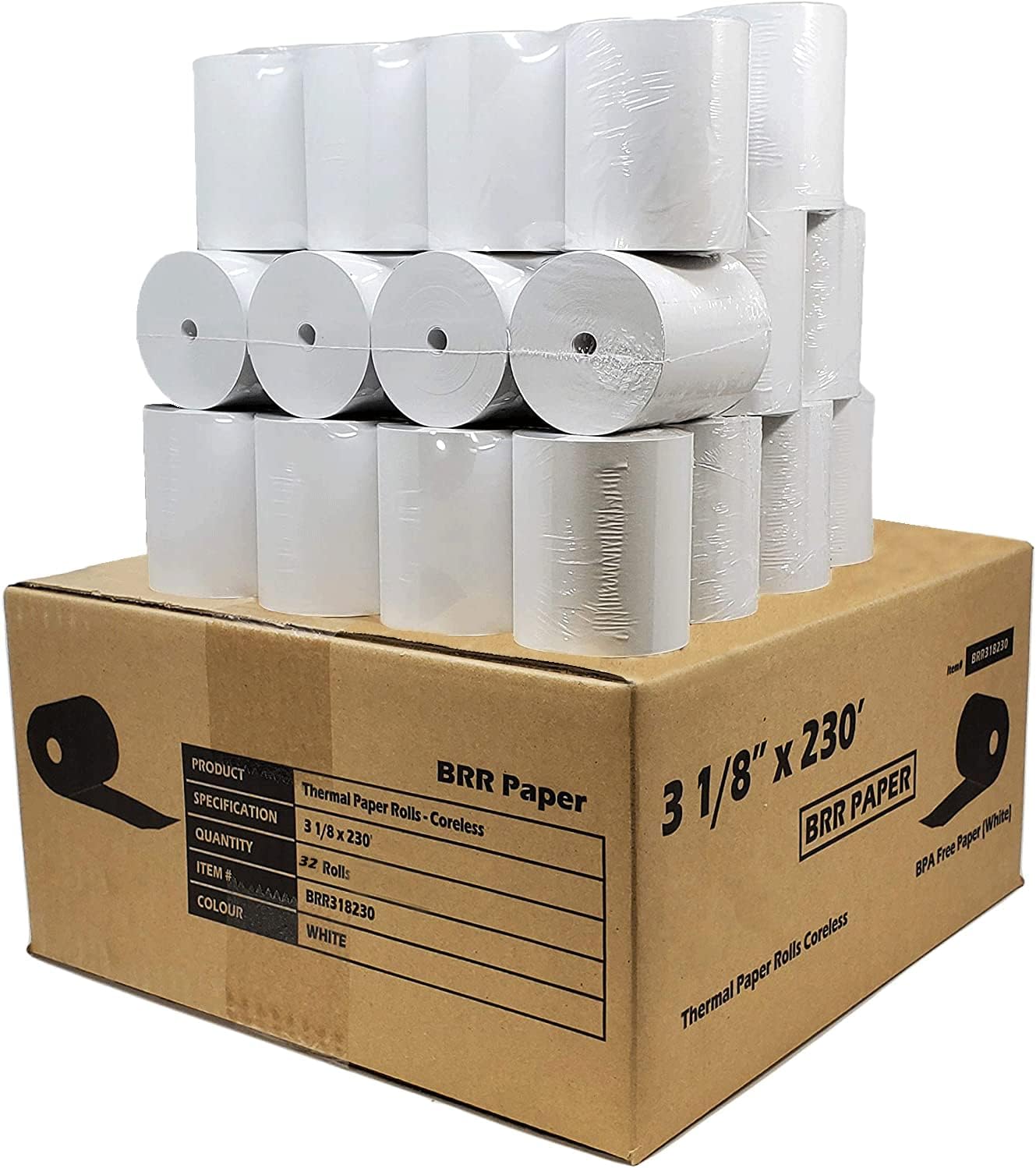 High-Quality Thermal Paper for Clover POS Printers