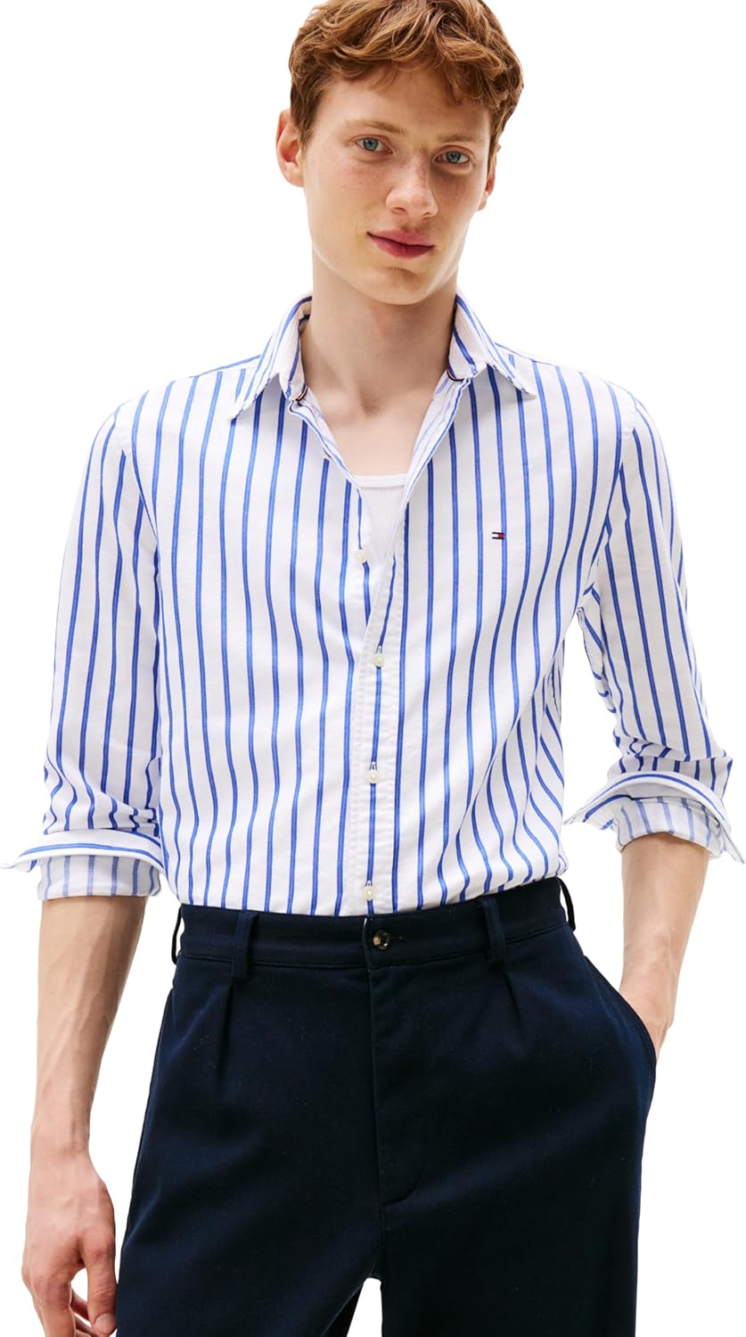 Tommy Hilfiger Men's Long Sleeve Oxford Shirts for Every Occasion