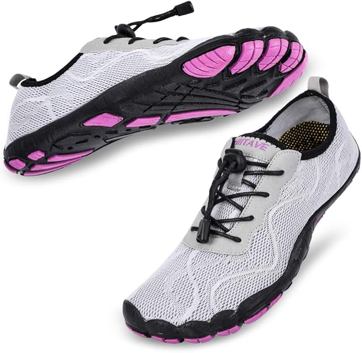 HIITAVE Womens Water Shoes Quick Dry Barefoot for Aqua Sports