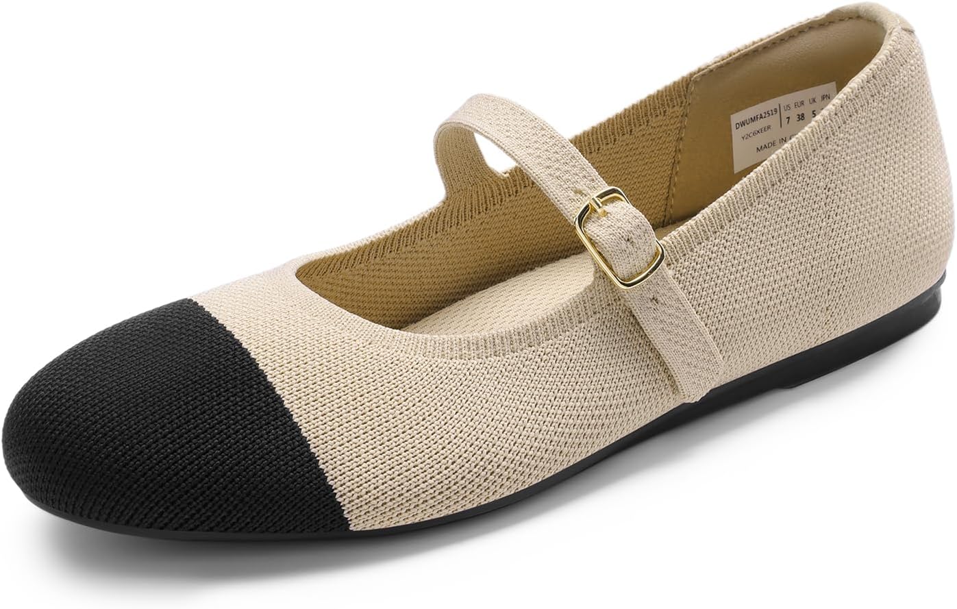 DREAM PAIRS Women's Mary Jane Ballet Flat Shoes for Comfort