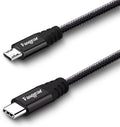 Fasgear 1ft Nylon Braided USB C to Micro USB Cable - Fast Charging for Galaxy S7/S6 & More!