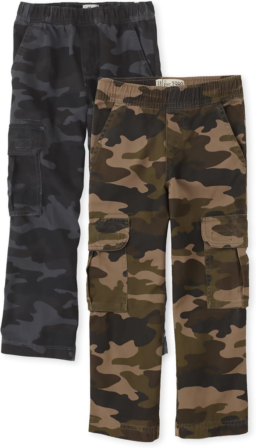 Pull on Cargo Pants for Kids - Comfortable & Stylish Multipacks