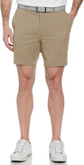 PGA TOUR Men's Stretch Golf Shorts with Flat Front Design for Comfort