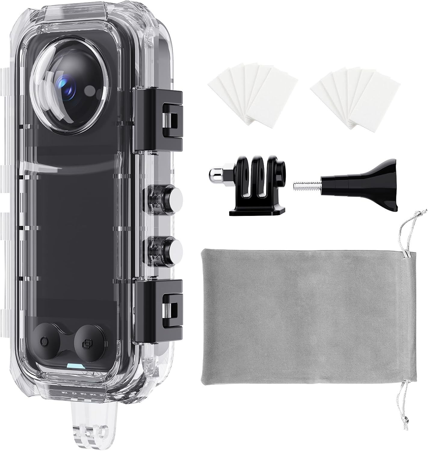 Invisible Dive Case for Insta360 X4 - Waterproof Housing Shell