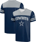 FOCO NFL Men's Team Color Wordmark Game Day V-Neck Jersey - Fan Ready