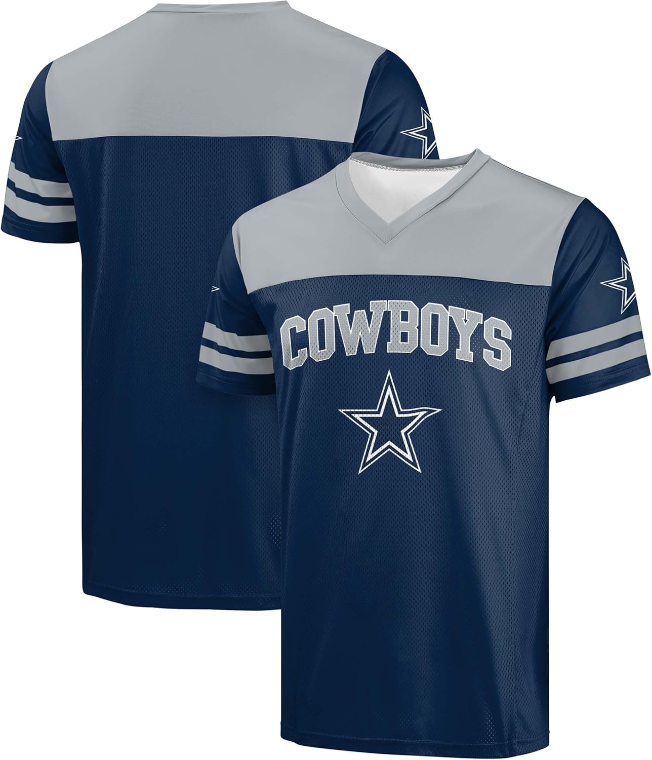 Dallas Cowboys Officially Licensed Game Day V-Neck Football Top