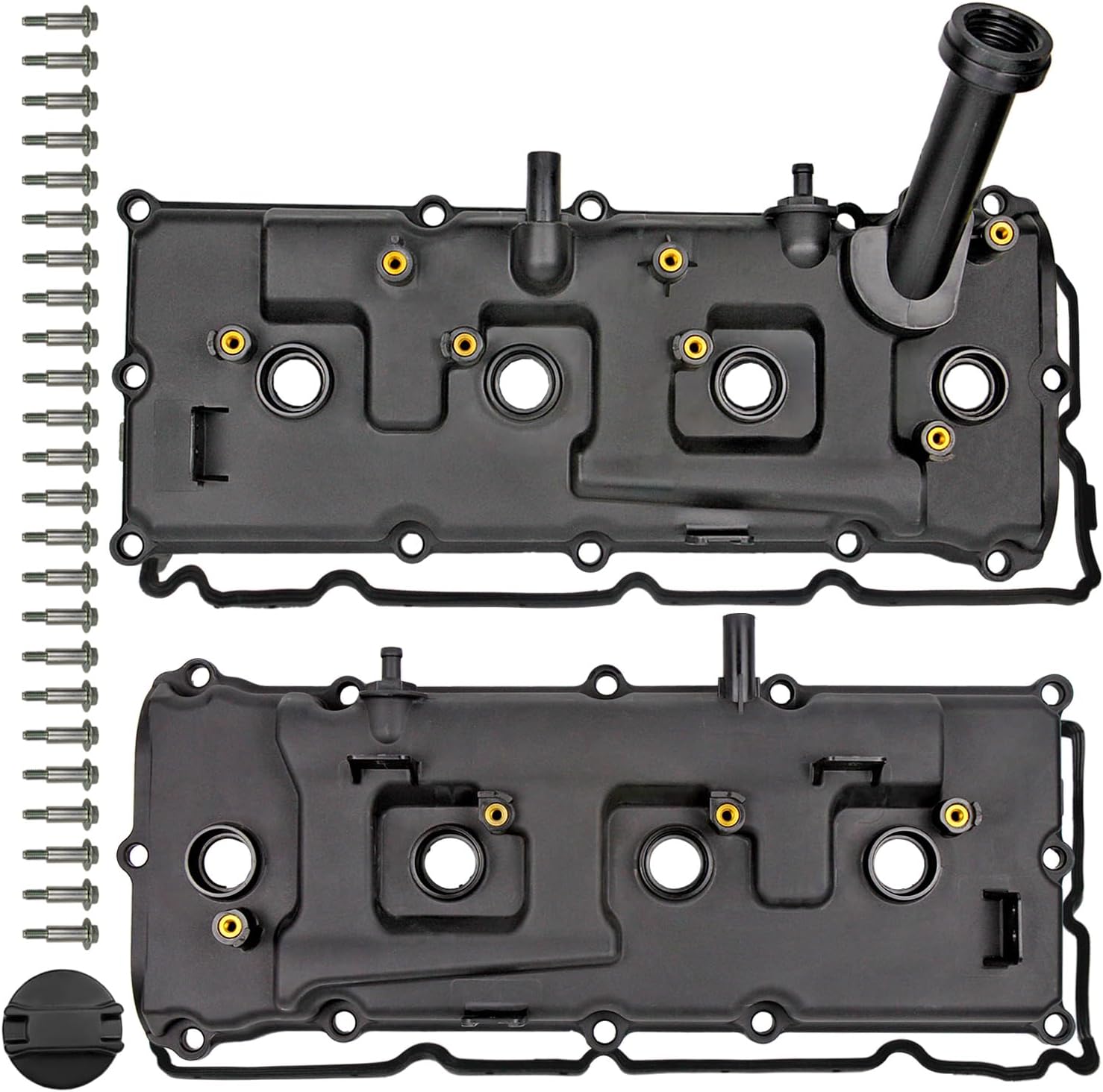 Complete Valve Cover Set with Bolts & Gaskets for Nissan Models