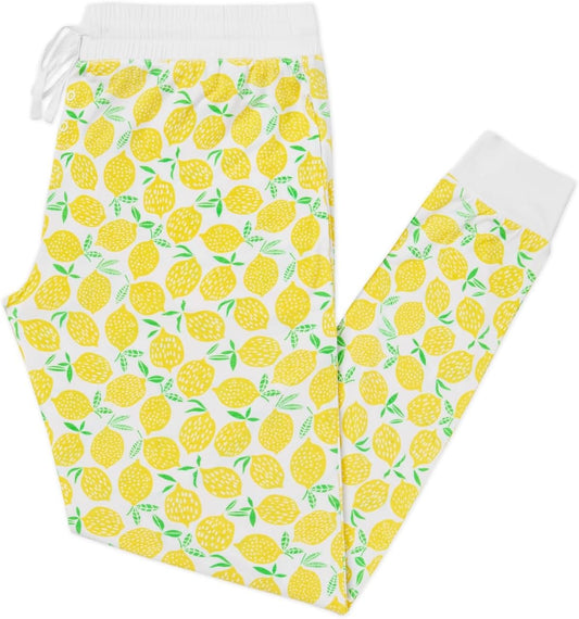Comfy Jogger-Style Pajama Bottoms for Women in Bamboo Viscose