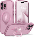 iPhone 16 Pro Case with 360 Spin Magnetic Stand - Slim Full Camera