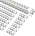12-Pack T8 LED Shop Light 4FT 42W 6300 Lumen 5000K Daylight - Linkable