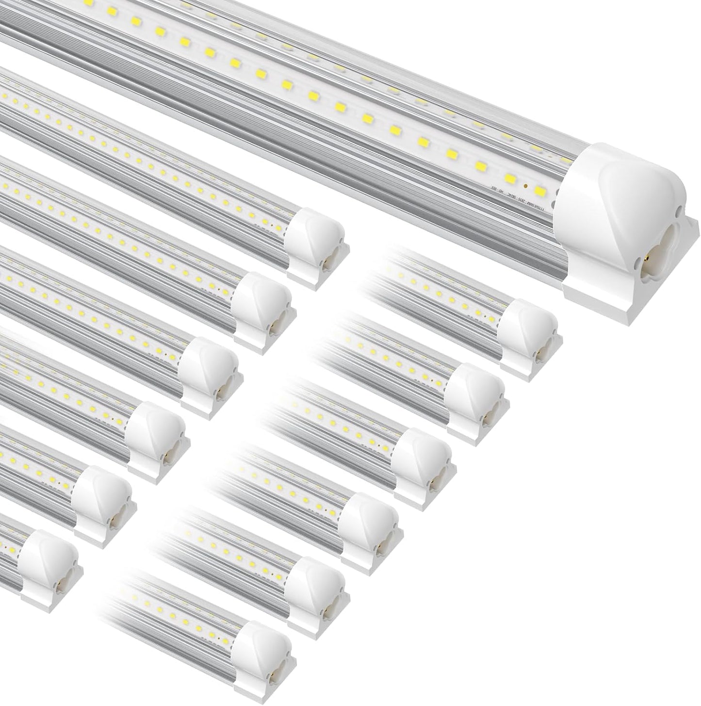 12-Pack T8 LED Shop Light 4FT for Garage and Workshop Use