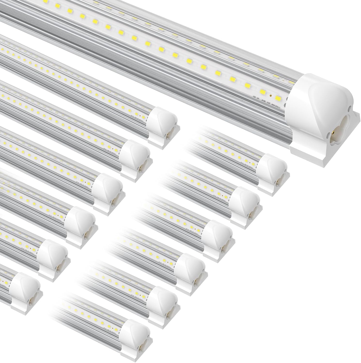 12-Pack T8 LED Shop Light 4FT for Garage and Workshop Use