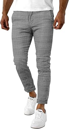 Woenzaia Men's Casual Dress Pants for Stylish Comfort and Fit