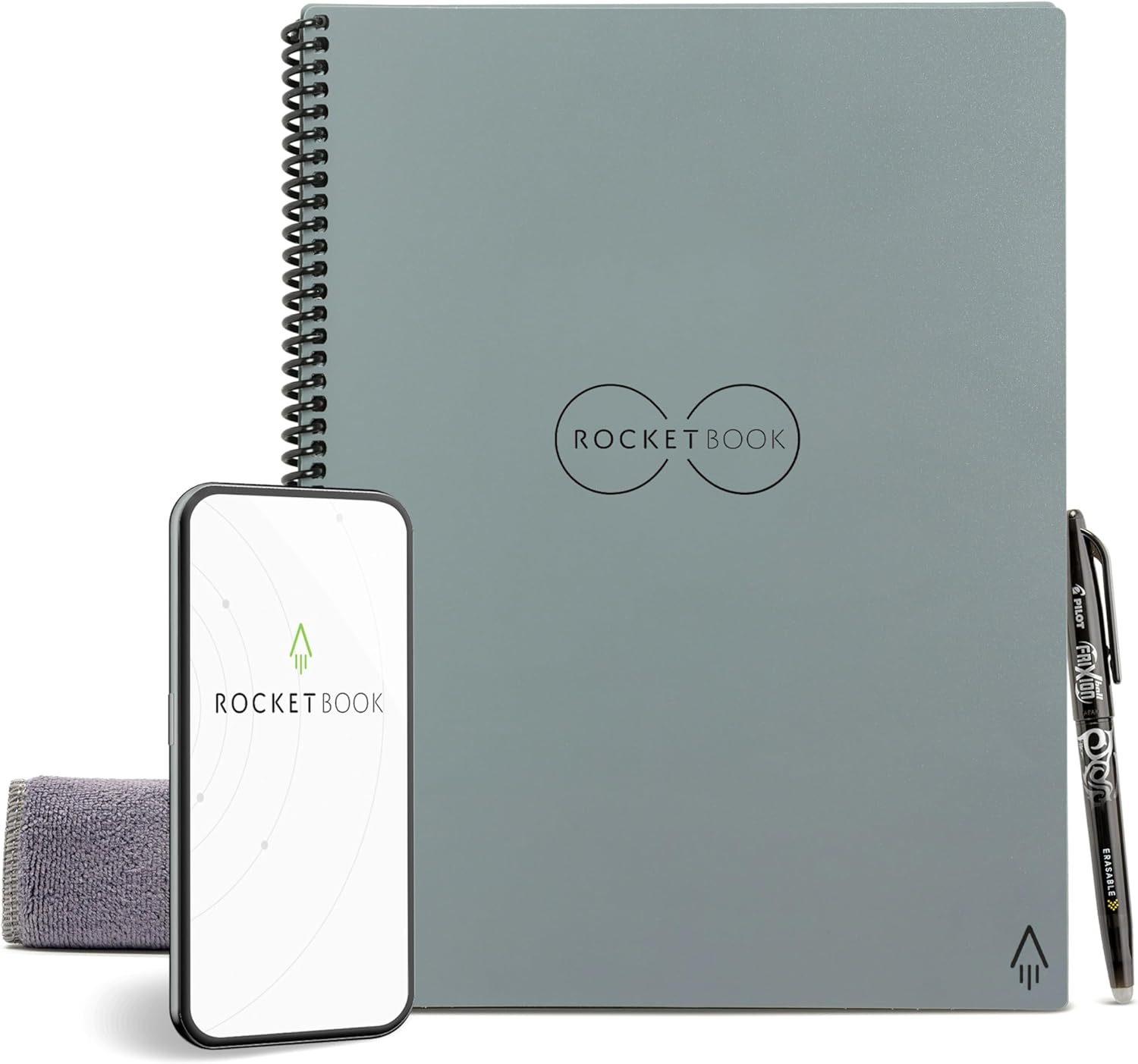 Rocketbook Core Executive Notebook - Erasable & App-Connected