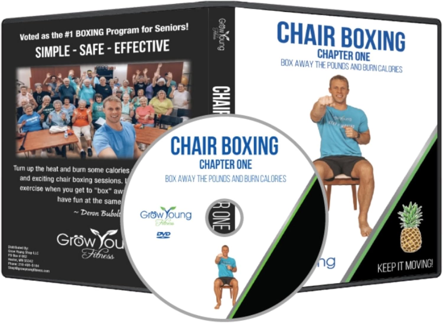Low Impact Senior Workouts DVD - Grow Young Fitness