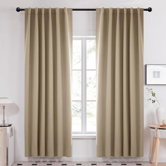 Deconovo Blackout Curtains for Bedroom and Living Room Use