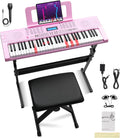 Ktaxon 61 Key Keyboard Piano with Stand & Stool - Beginner Friendly