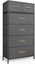 Tall Dresser for Bedroom Vertical Storage Organizer Tower