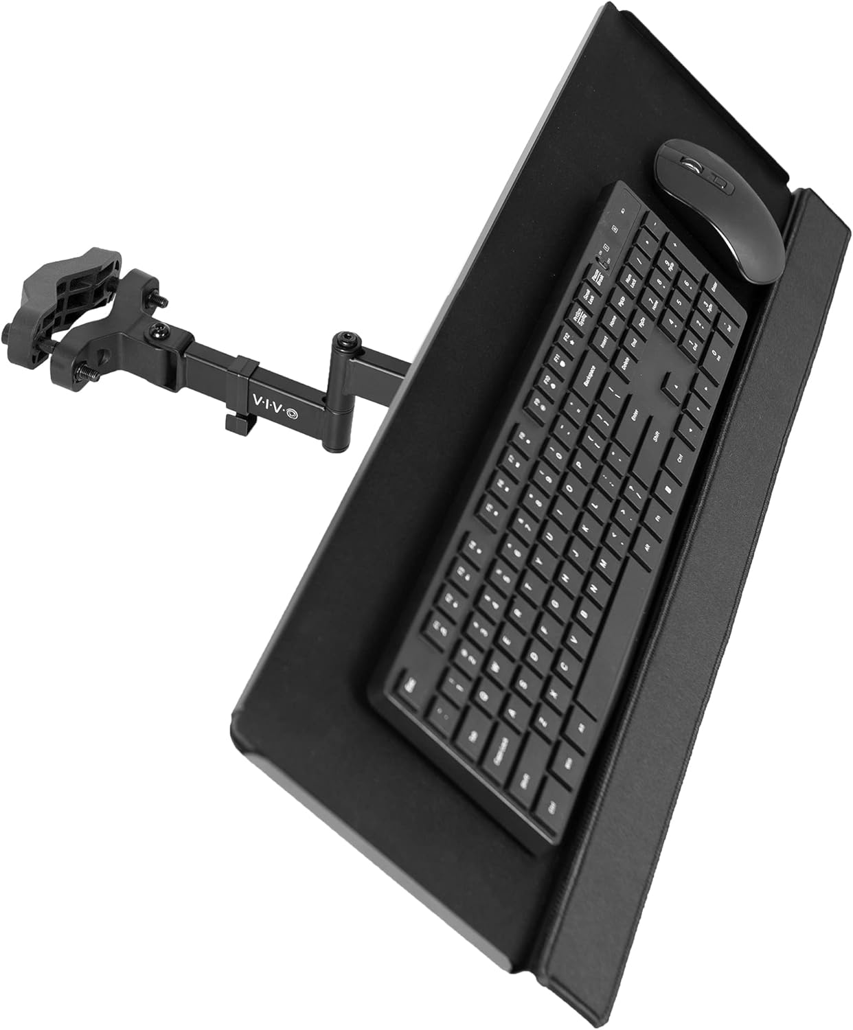 360 Rotating Keyboard & Mouse Tray Pole Mount