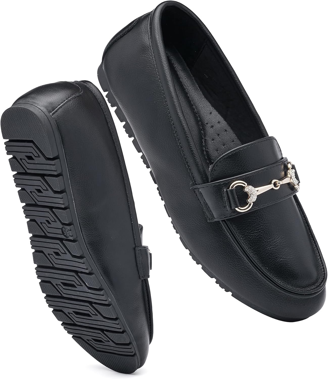 Stylish Women's Wide Loafers Shoes for Comfort and Versatility