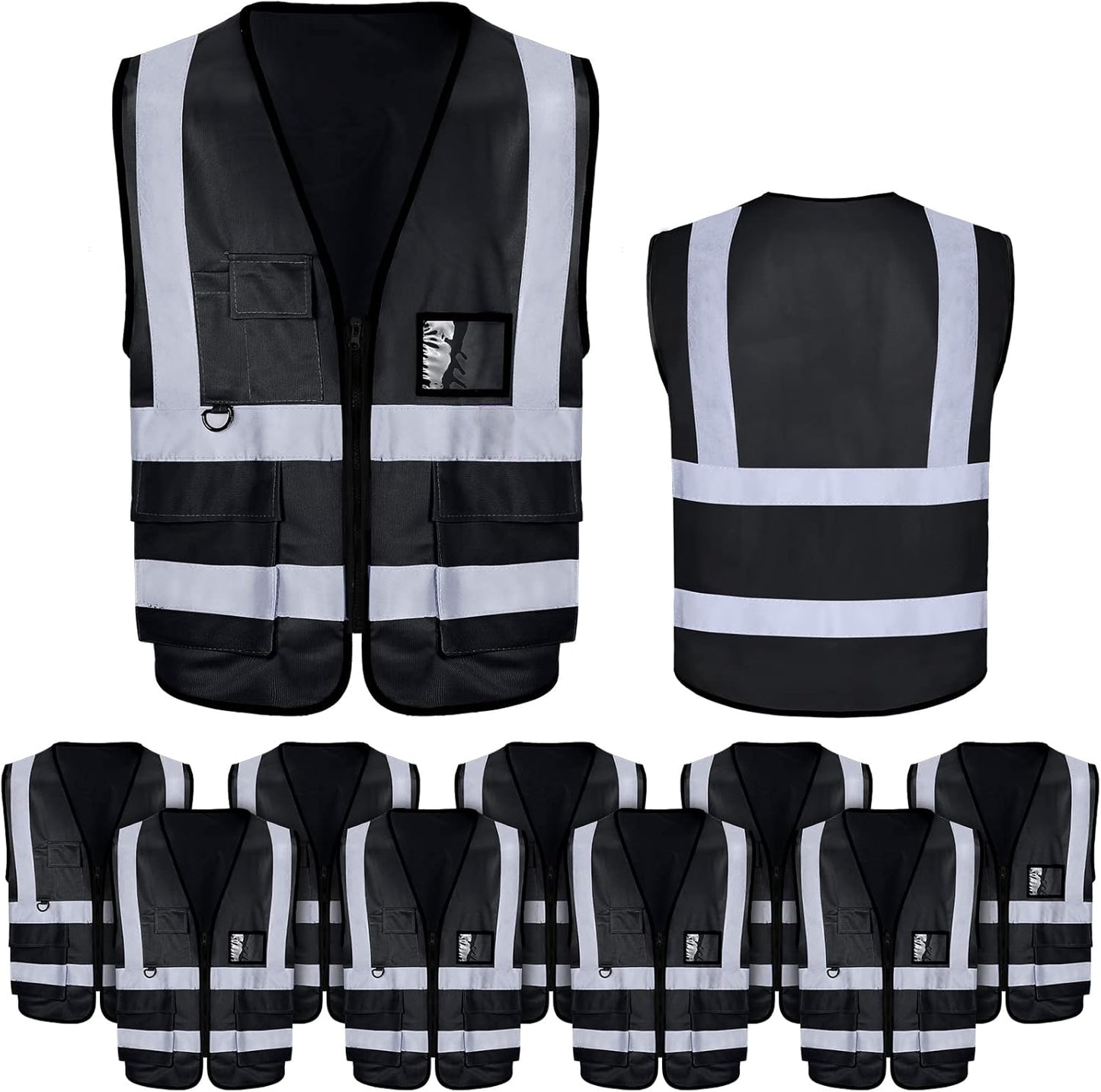 High Visibility Safety Vests for Outdoor Running and Cycling