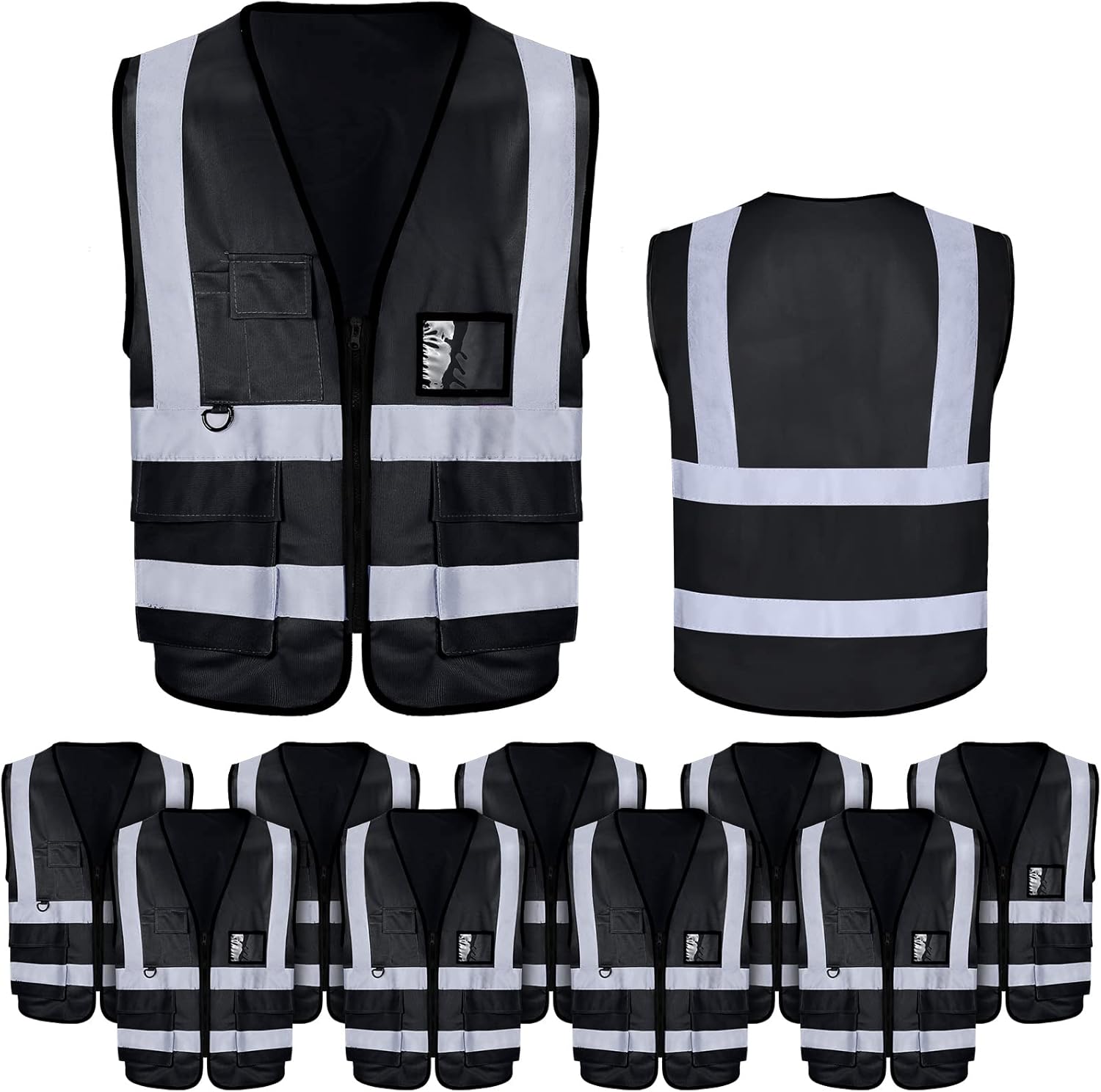 High Visibility Safety Vests for Outdoor Running and Cycling