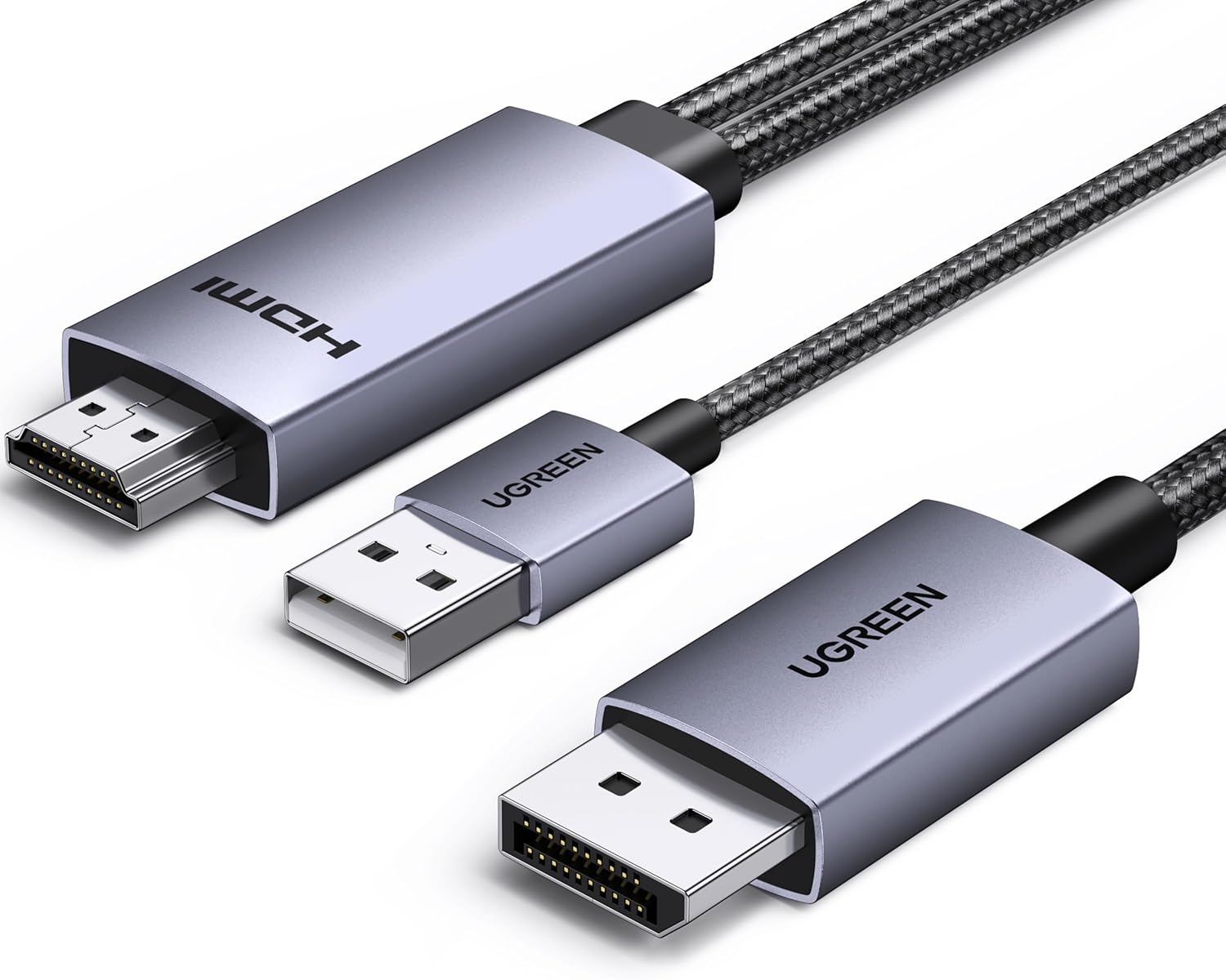 UGREEN 4K HDMI to DisplayPort Cable - Ultimate Gaming & Viewing Experience