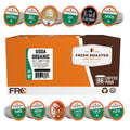Fresh Roasted Coffee USDA Organic Variety Pack - 96 K-Cup Pods