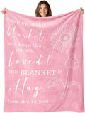 Get Well Gifts for Women Inspirational Blanket - Comfort & Hope