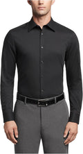Calvin Klein Men's Dress Shirts Slim Fit Non Iron Solid - Sleek Finish